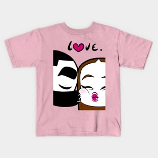 Just a kiss - Dimidou Kids T-Shirt